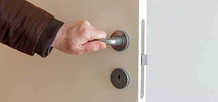 Restroom Locks Privacy Bolt Installation in Rosamond, California