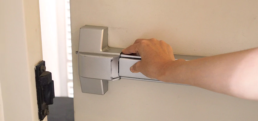 Roller Gate Panic Bar Installation in Rosamond, California